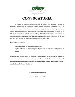 CONVOCATORIA - capediutjnv