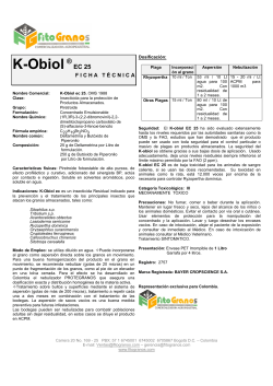 K-OBIOL EC 25 - FUMIGACIONES COPLA