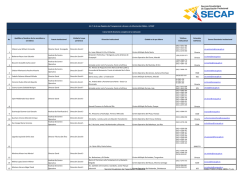 Direcci&oacute;n Zonal - Directorio Ley de Transparencia SECAP