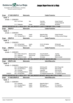 Juegos Deportivos de La Rioja