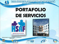 Sede principal Cra 2 # 1-80 Facatativ&aacute; &ndash; Cundinamarca