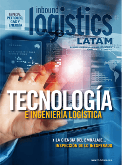 E INGENIER&Iacute;A LOG&Iacute;STICA - Inbound Logistics Latam