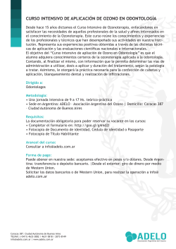 Imprimir informaci&oacute;n del curso - Asociaci&oacute;n Argentina del Ozono