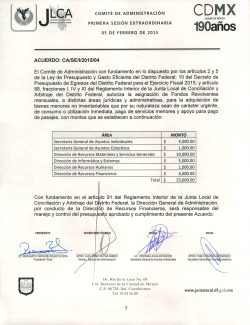 Archivo - junta local de conciliación y arbitraje