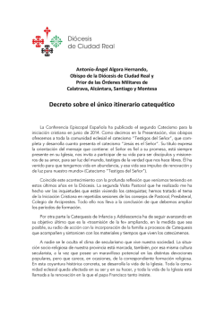 Decreto - Diócesis de Ciudad Real