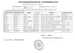 AGRUPACION DATOS - Ayuntamiento Ortigosa del Monte