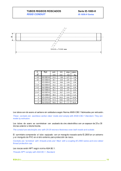 Tubo Conduit y curvas