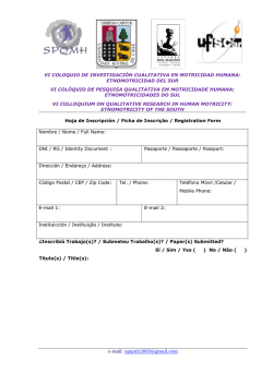 Ficha inscripcion - Universidad Austral de Chile