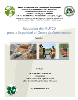 Instructor Dr. Benjam&iacute;n Colucci R&iacute;os Catedr&aacute; co Departamento de