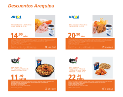 Descuentos Arequipa