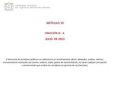 Directorio - Hospital Central Dr. Ignacio Morones Prieto