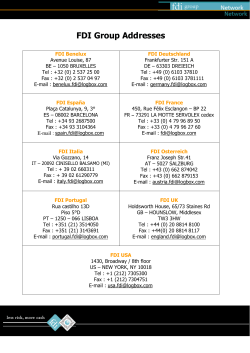 FDI Group Addresses