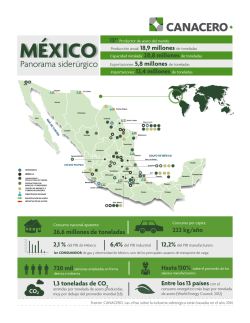 Infograf&iacute;a: M&eacute;xico Panorama Sider&uacute;rgico