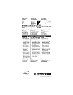 PK2MB Circuit Breaker Retaining Kit Accesorio