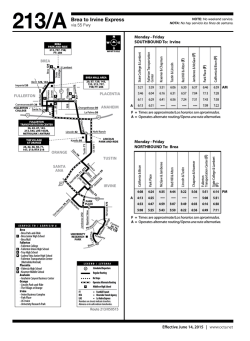 OCTA bus # 213