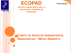 ECOPAD presentation