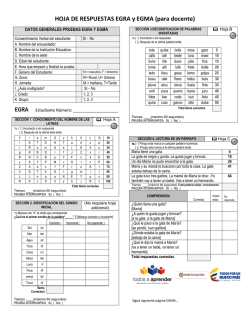HOJA DE RESPUESTAS EGRA y EGMA (para