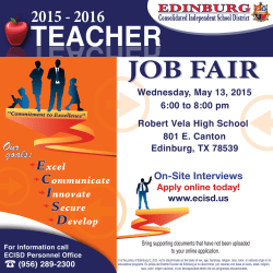 Job FairB - Edinburg Independent School District > Home