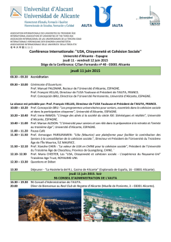 jeudi 11 juin 2015
