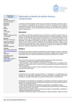 Diplomado en Gesti&oacute;n de activos f&iacute;sicos y mantenimiento