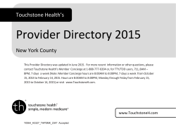 New York County Provider Directory