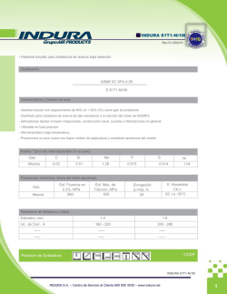 INDURA 81T1-Ni1M