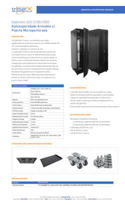 Puerta Microperforada
