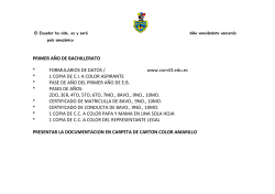 PRIMER AÑO DE BACHILLERATO * FORMULARIOS DE - Comil-3