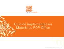 Guia Material POP - comunidadexpertzone