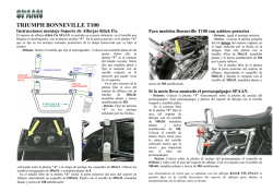 Instrucciones montaje