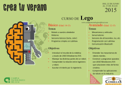 CURSO DE Lego - Campus Tecnológico del ICAI