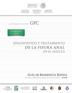 GRR Fisura anal