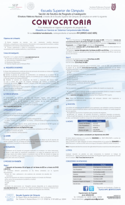 C O N V O C A T O R I A - sepi escom