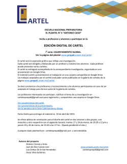EDICI&Oacute;N DIGITAL DE CARTEL
