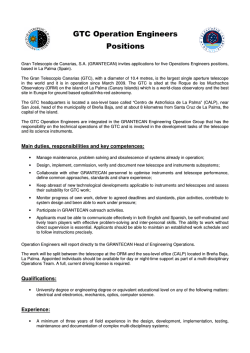 GTC Operation Engineers Positions