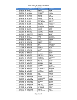 Planilla TNE 2015 -‐ Alumnos Revalidantes IP. Esucomex Página 1