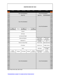 HOUSTON GRID-MAY 2015