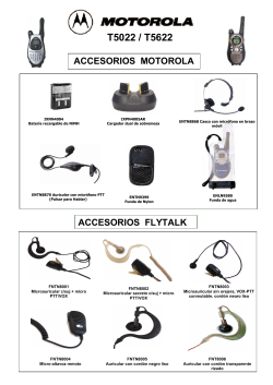 Accesorios para Motorola T5x