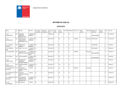INFORME DE HUELGA 29-05-2015