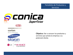 Portafolio - Conica Superficies