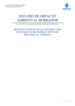 EIA Borrador AASS Mapasingue