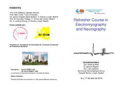 Refresher Course in Electromyography and Neurography