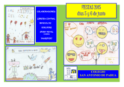 Programa fiestas 2015 2-1 - Colegio San Antonio de Padua de