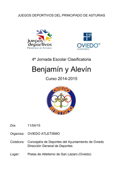 Benjamín y Alevín - Atletismo Asturiano