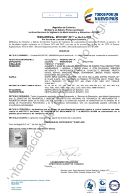 Informaci&oacute;n del Documento Original