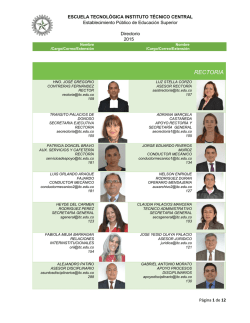 Directorio de Recurso Humano
