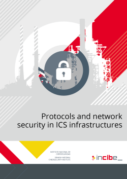 Protocols and network security in ICS infrastructures