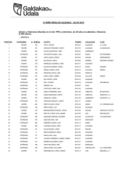 IV HERRI KROSA DE GALDAKAO
