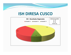 ISH Resultados Regionales