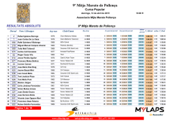 Resultats absoluts